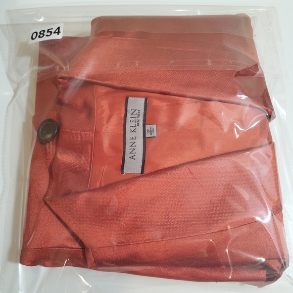 Anne Klein 100% silk blazer size 10 - Picture 12 of 12